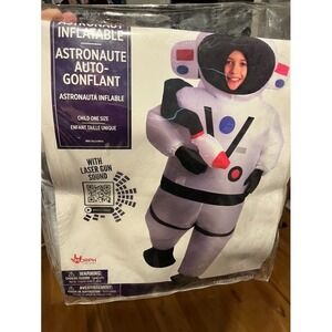 Inflatable Astronaut Costume Child OS Halloween Book Parade School Theater